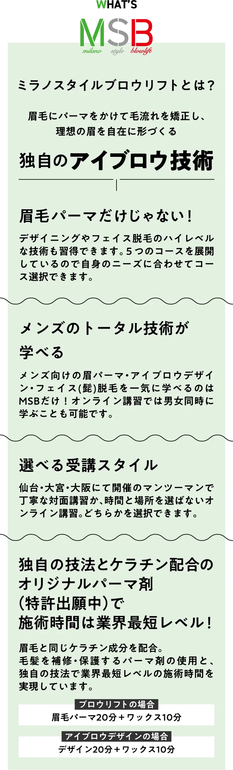 ミラノスタイルブロウリフトとは？